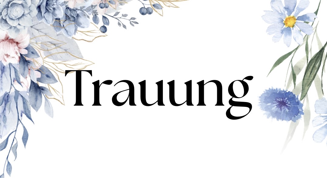 Belegt Trauung